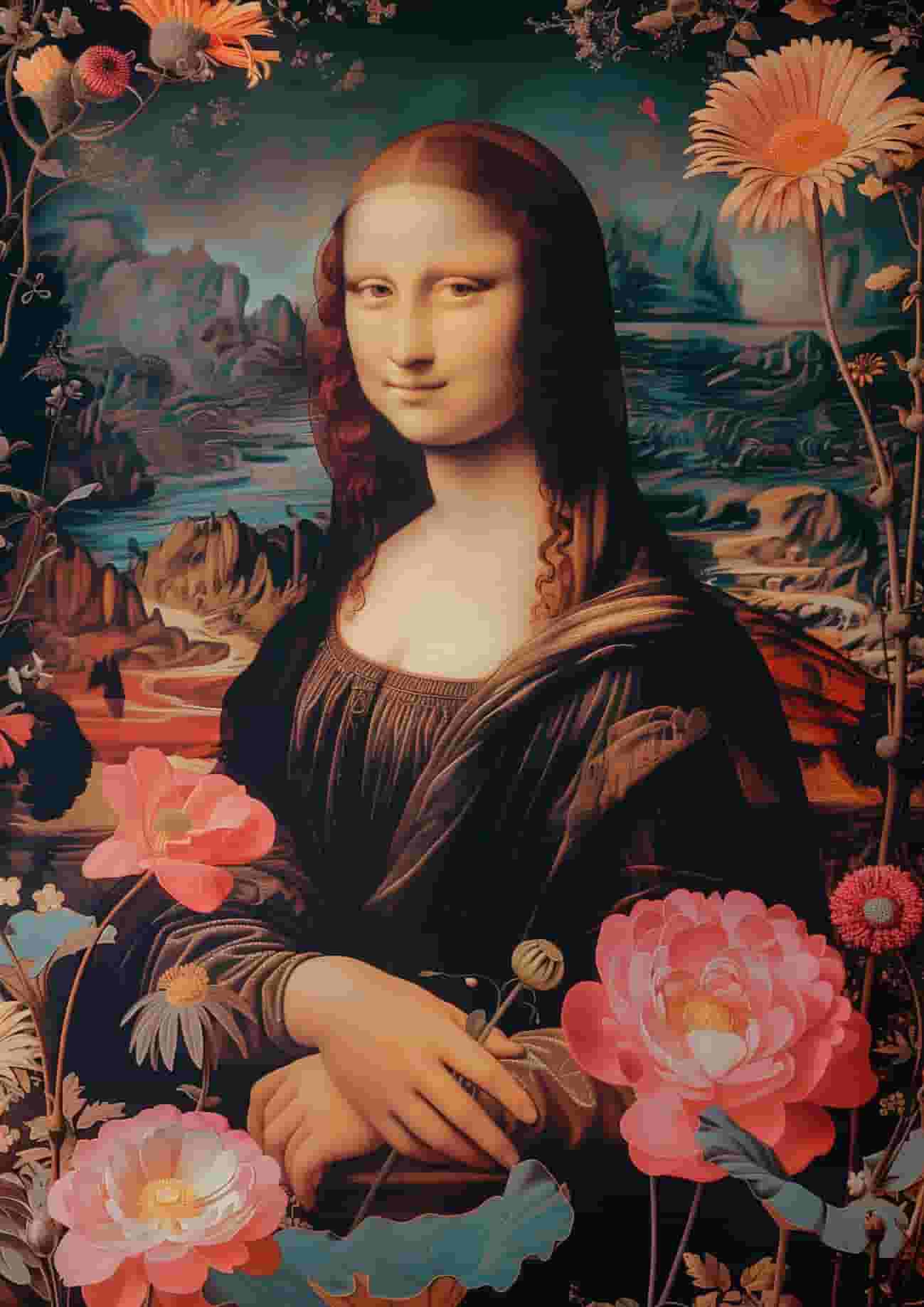 Virágzó Mona Lisa